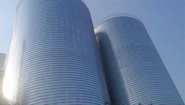 钦州2座混凝土高架卷板仓